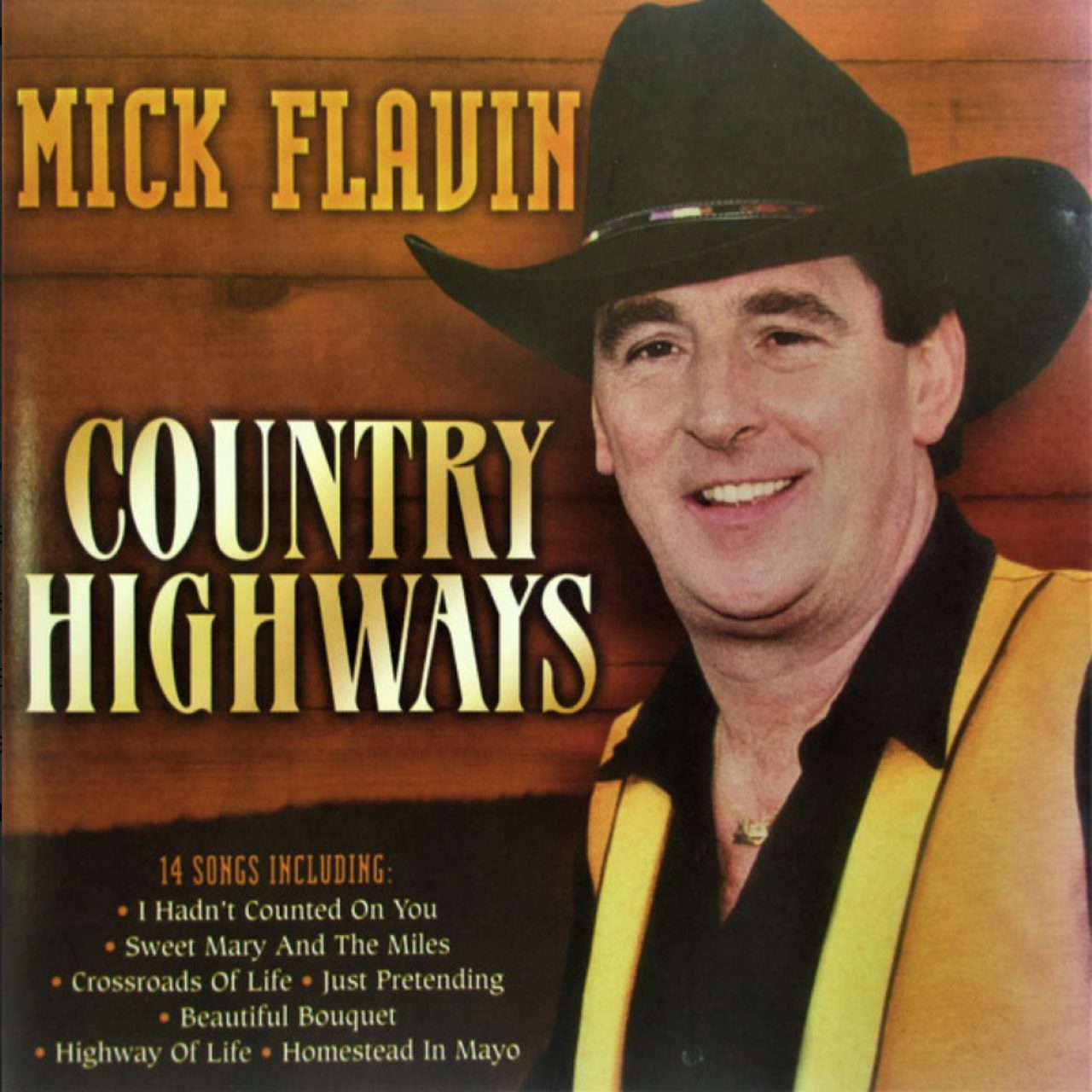 Mick Flavin – Country Highways cover album