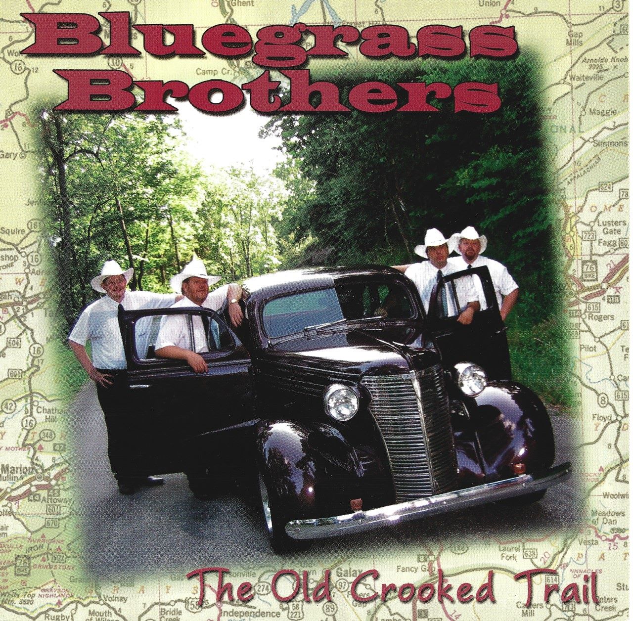 Bluegrass Brothers – The Old Crooked Trail cover album