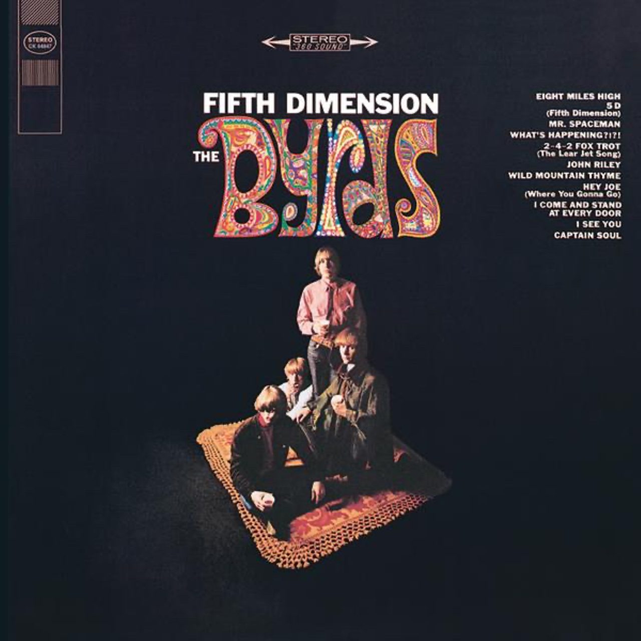 Byrds – Fifth Dimension cover album