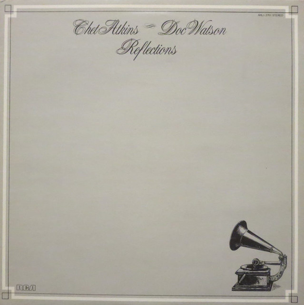 Chet Atkins & Doc Watson – Reflections cover album