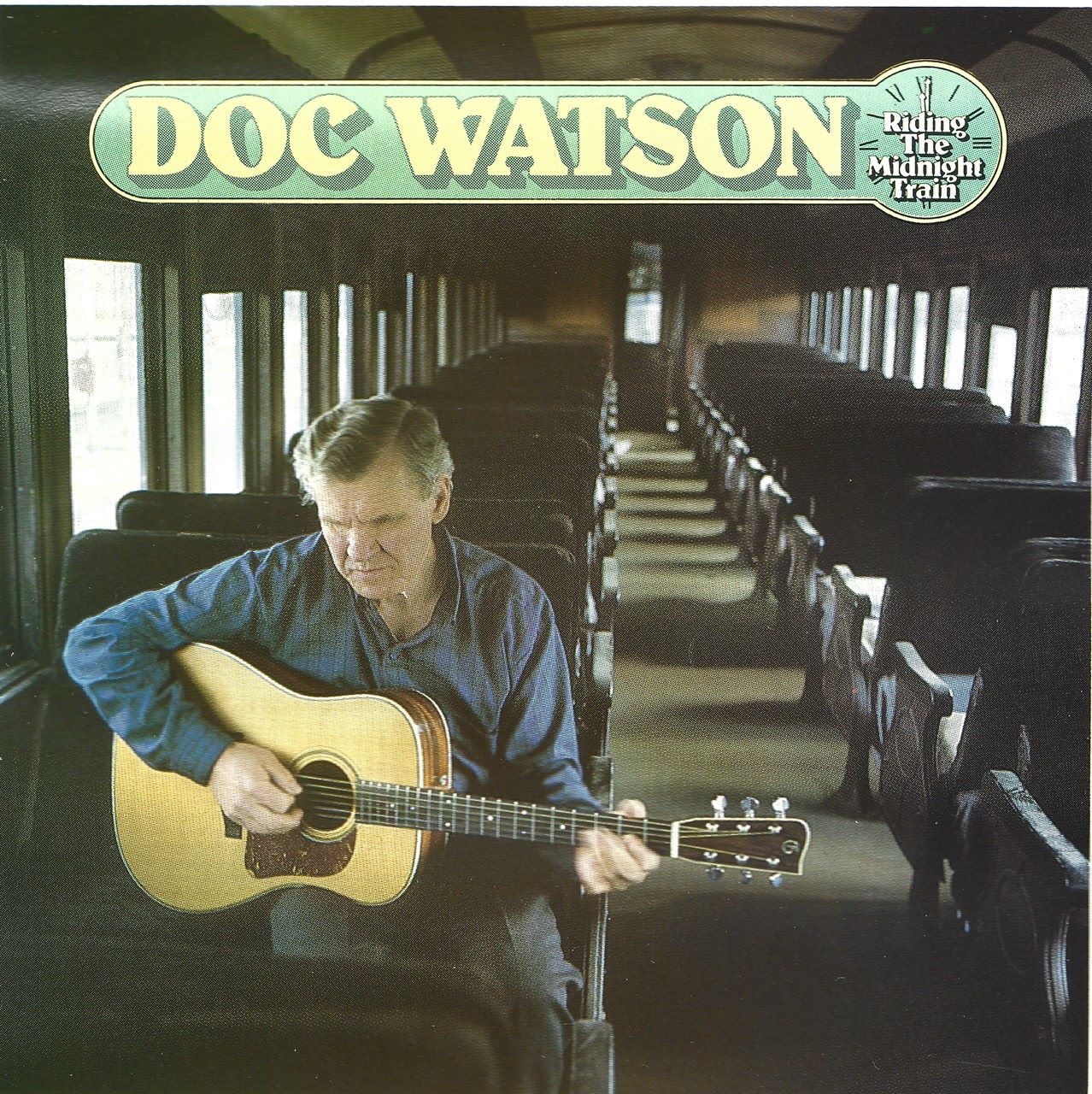 Doc Watson - Riding The Midnight Train cover album