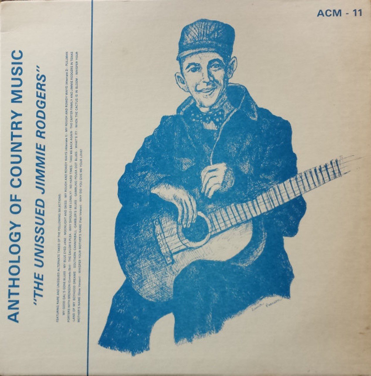 Jimmie Rodgers – The Unissued Jimmie Rodgers cover album