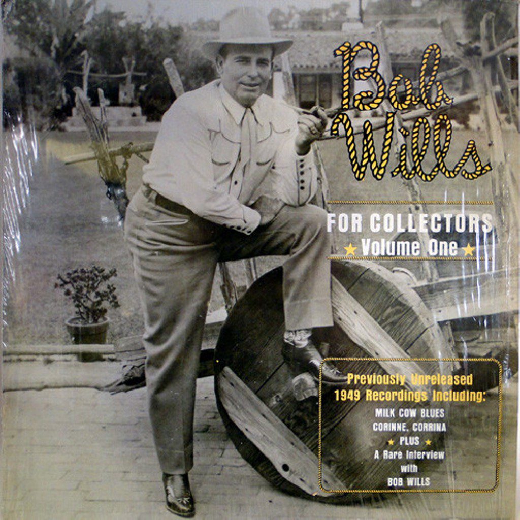 Bob Wills – For Collectors – Vol. 1 cover album