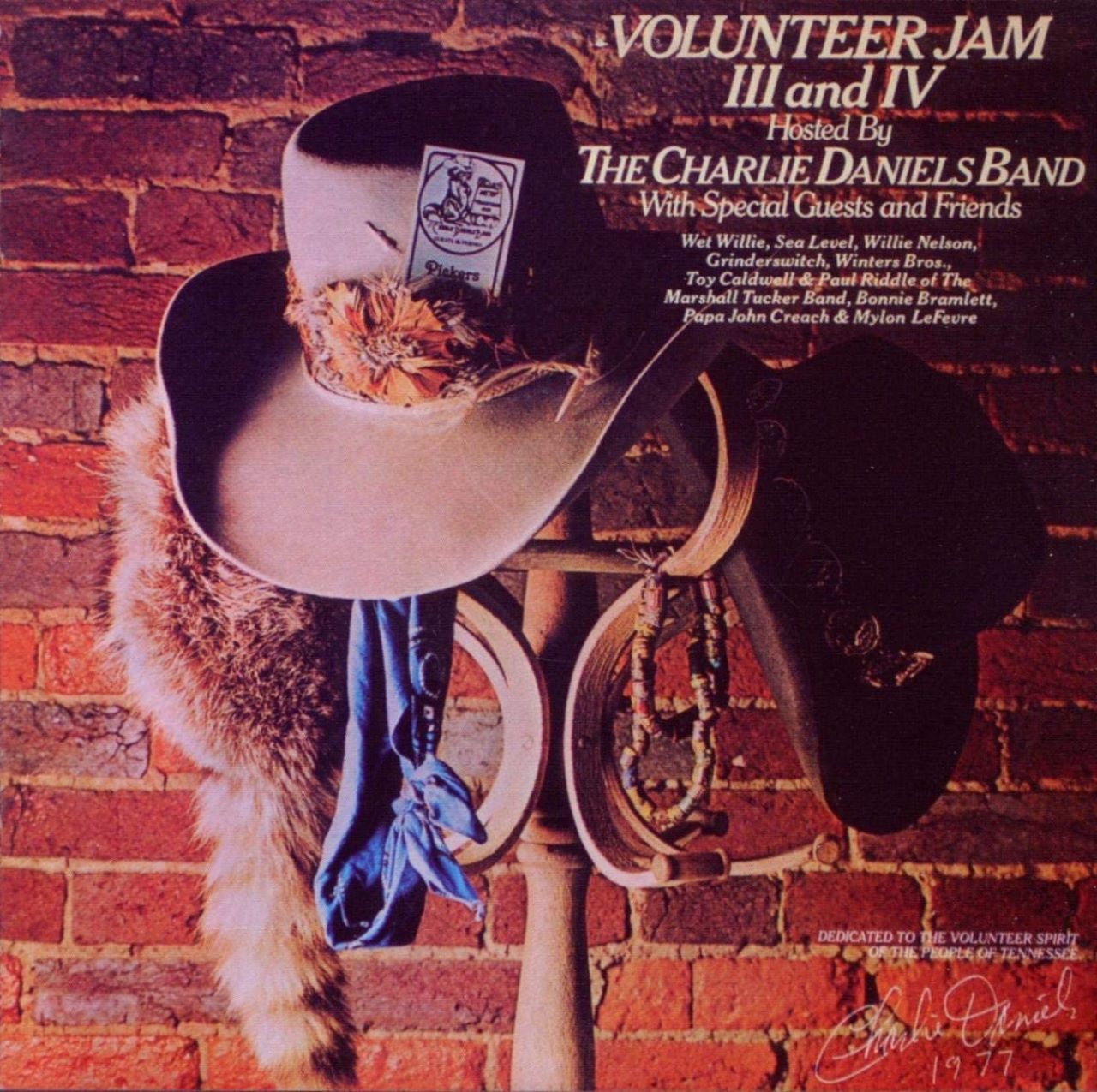 Charlie Daniels Band – Volunteer Jam III & IV cover album