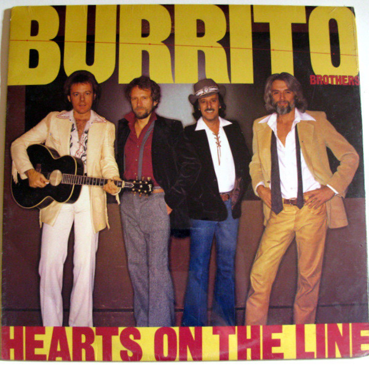 Flying Burrito Brothers – Hearts On The Line cover album