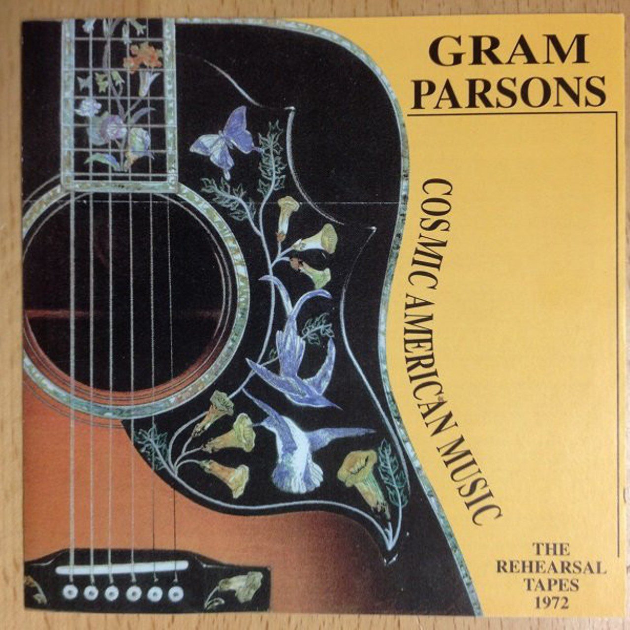 Gram Parsons – Cosmic American Music – Rehearsal Tapes 1972 cover album