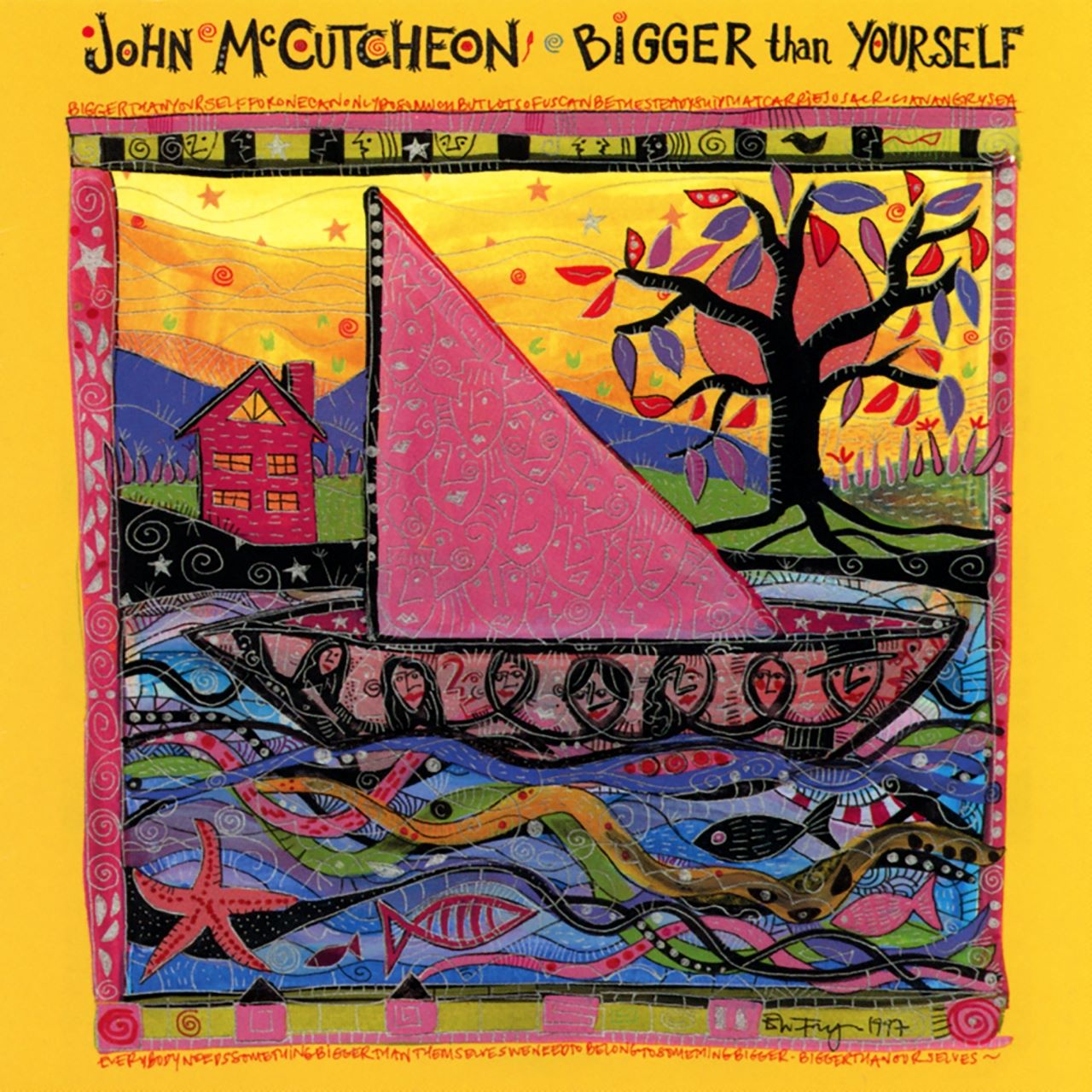 John McCutcheon – Bigger Than Yourself cover album