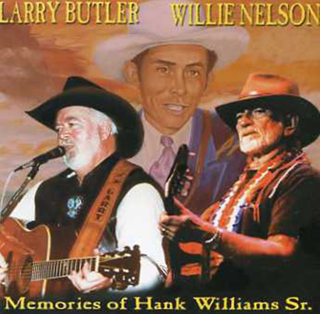 Larry Butler & Willie Nelson – Memories Of Hank Williams Sr. cover album
