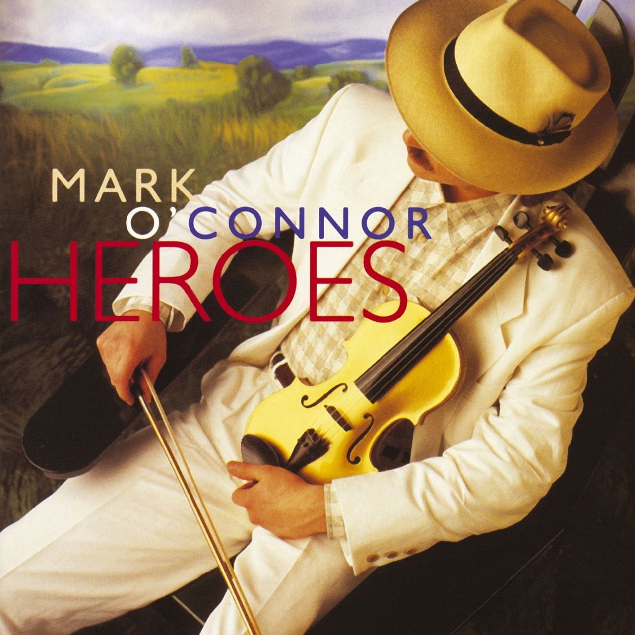Mark O’Connor – Heroes cover album