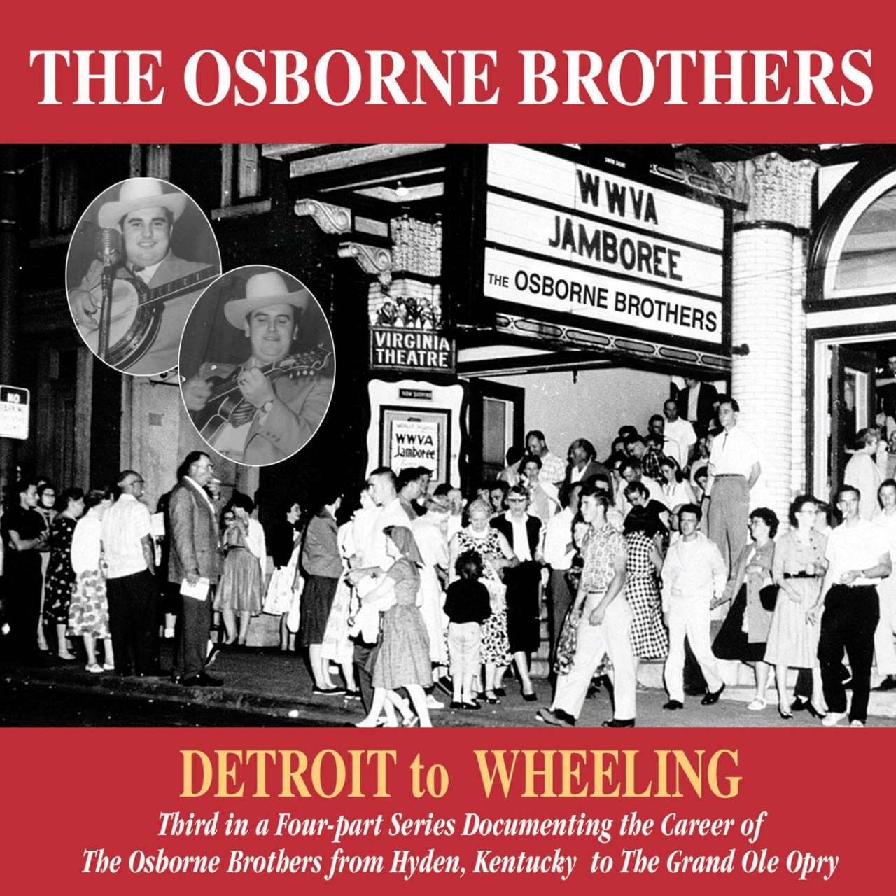 Osborne Brothers – Detroit To Wheeling cover album