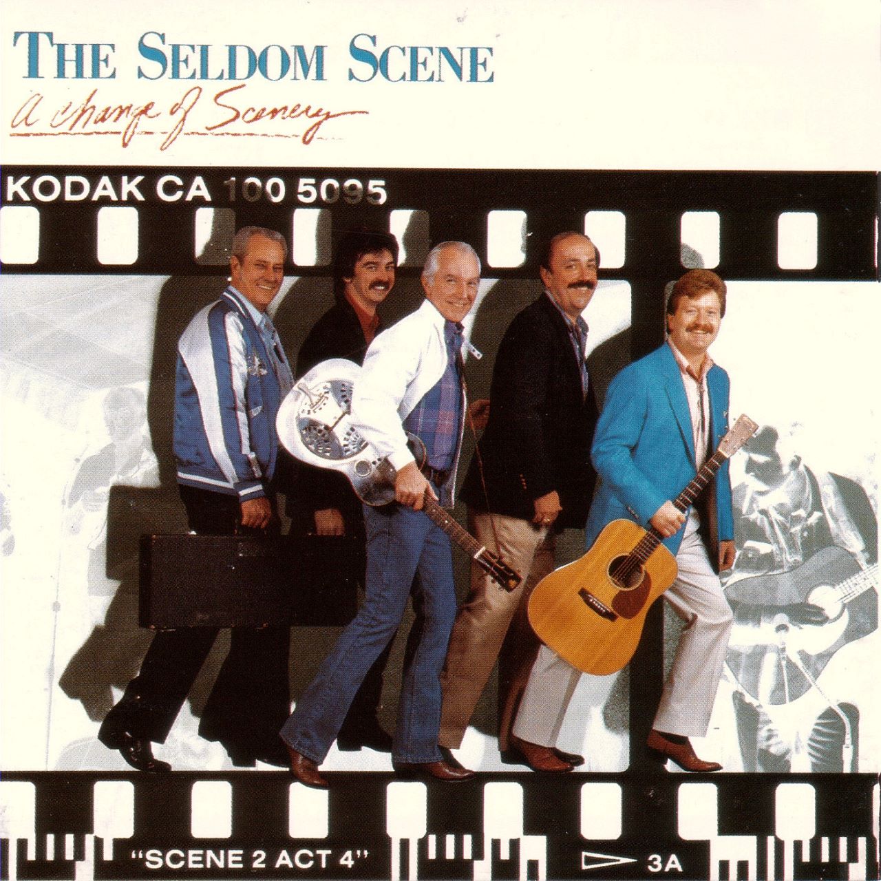 Seldom Scene - A Change Of Scenery cover album