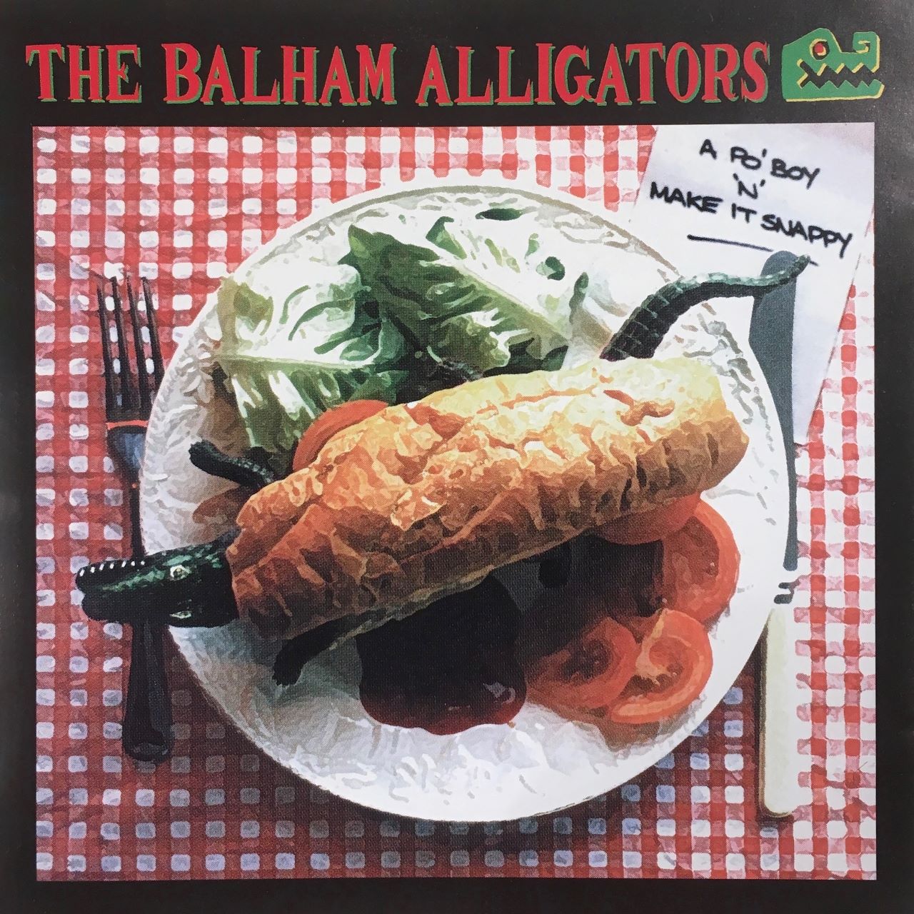Balham Alligators - A Pò Boy, 'n' Make It Happy cover album