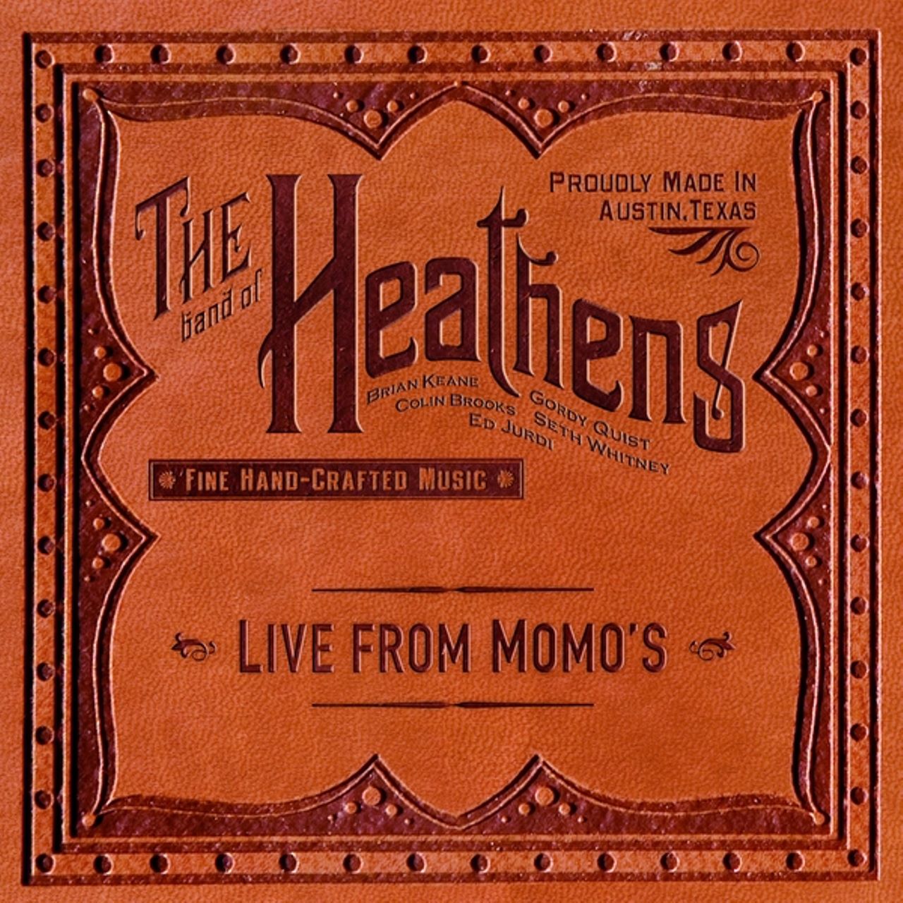 Band Of Heathens - Live From Momo’s cover album