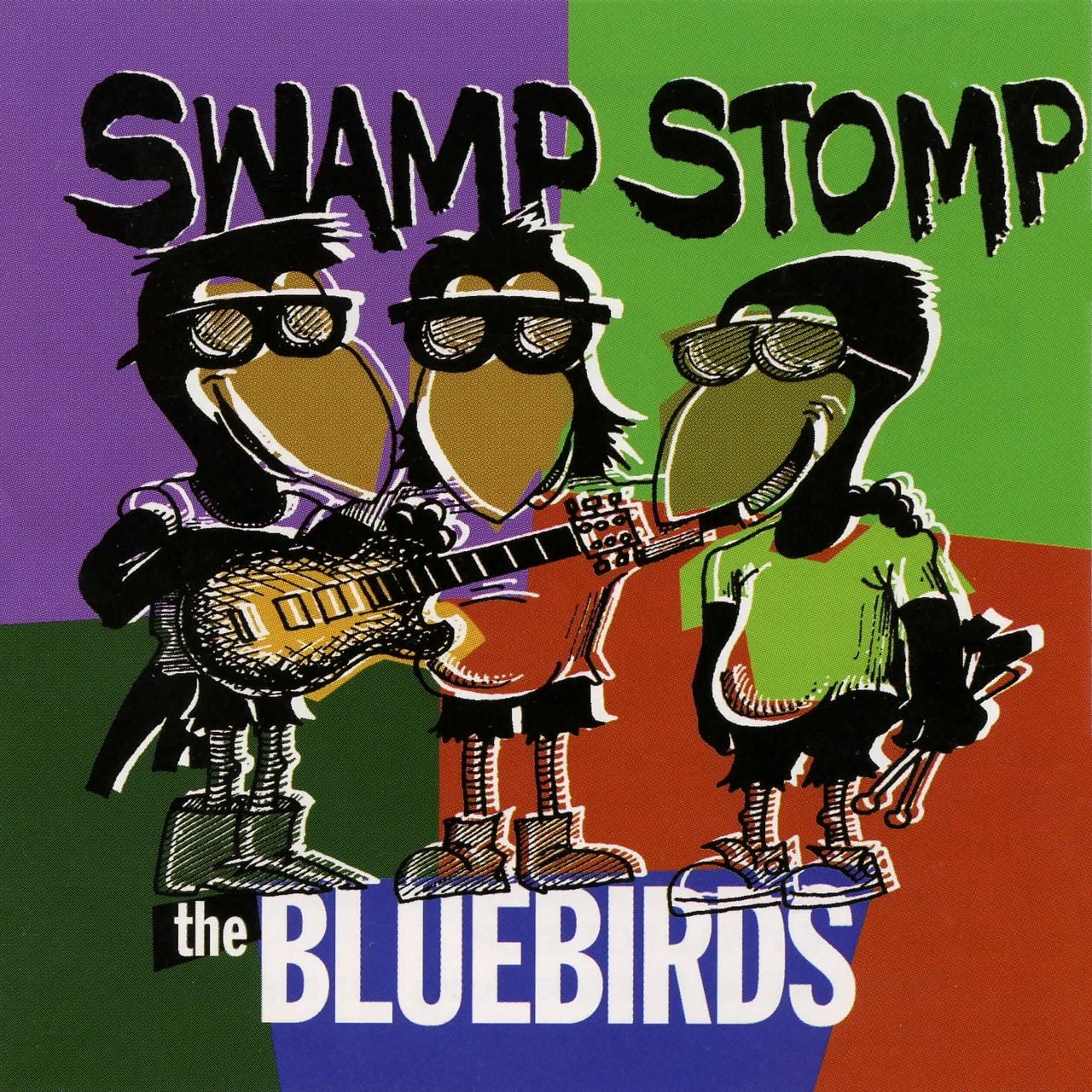 Bluebirds - Swamp Stomp cover album