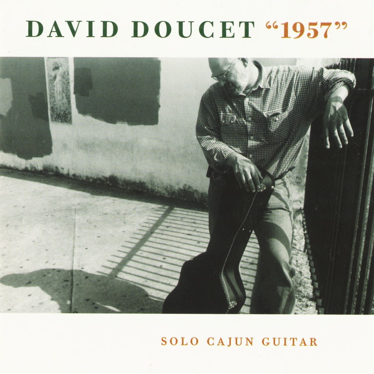 David Doucet - 1957 - Solo Cajun Guitar cover album