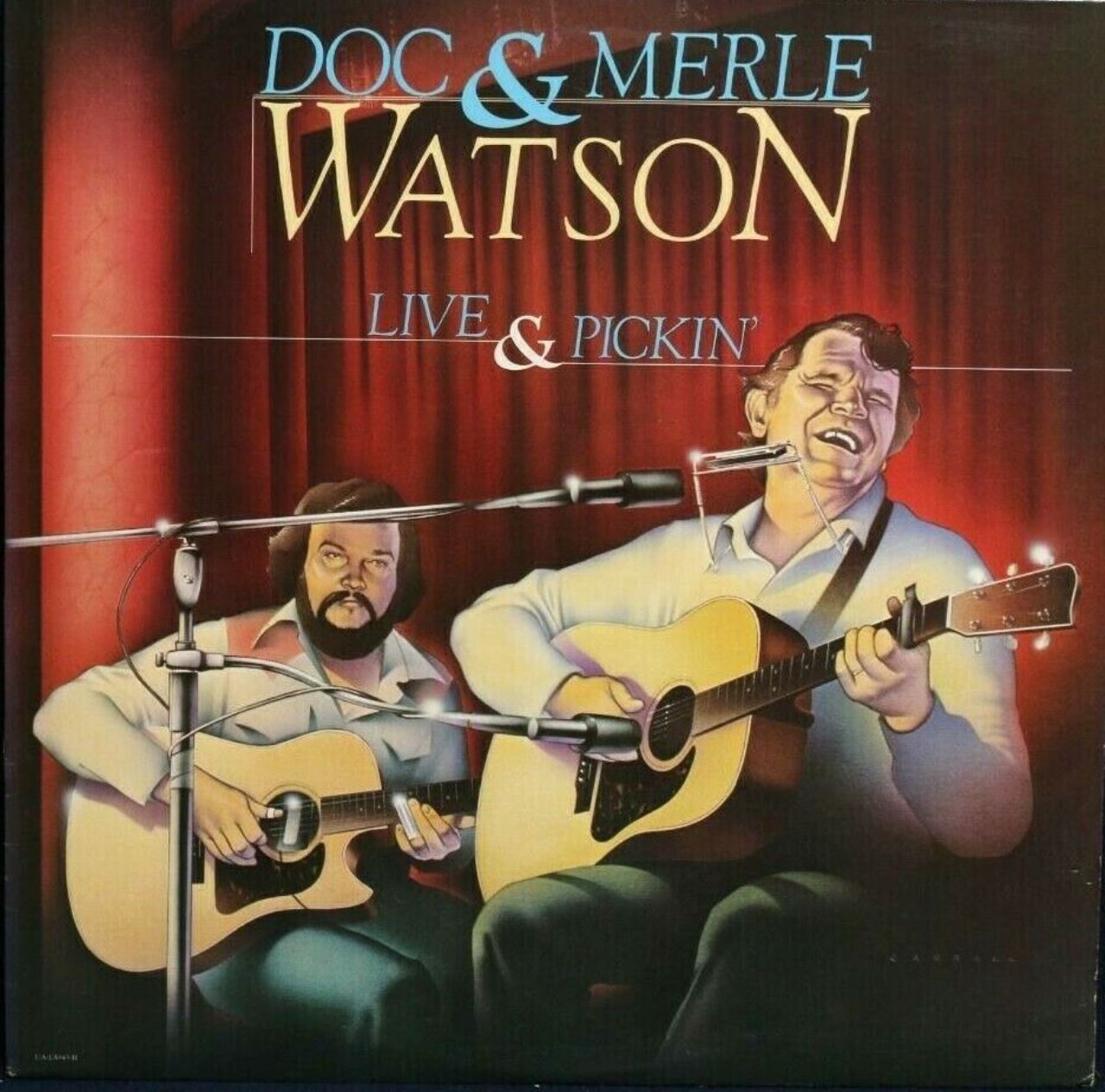 Doc & Merle Watson – Live & Pickin' cover album