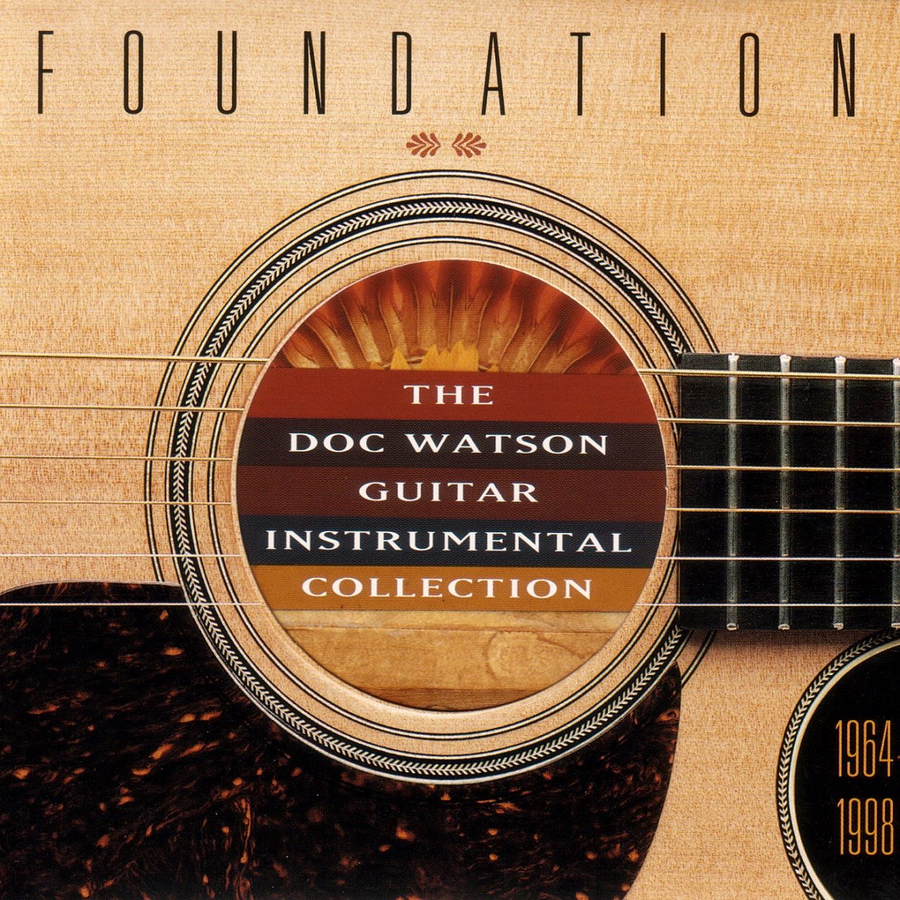 Doc Watson – Foundation Doc Watson Guitar Instrumental Collection, 1964-1998 cover album