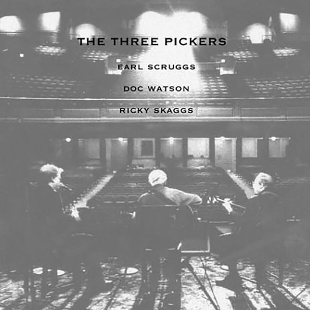 Earl Scruggs, Doc Watson, Ricky Skaggs – The Three Pickers cover album