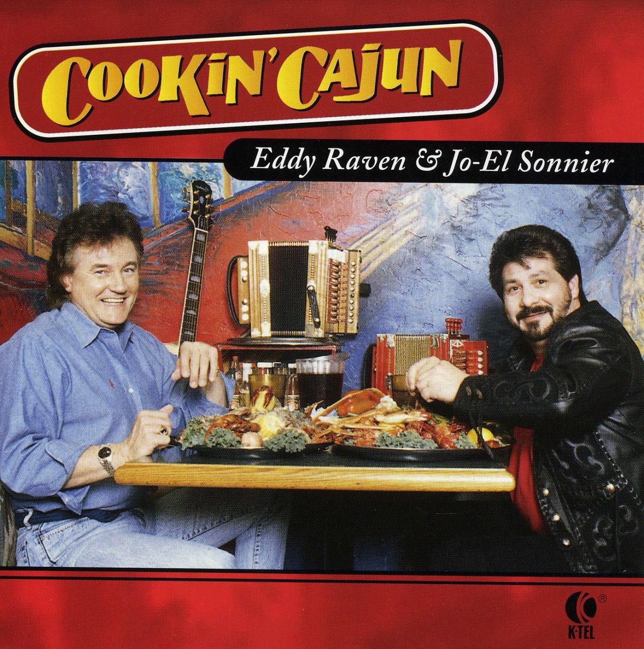Eddy Raven & Jo-El Sonnier - Cookin' Cajun cover album