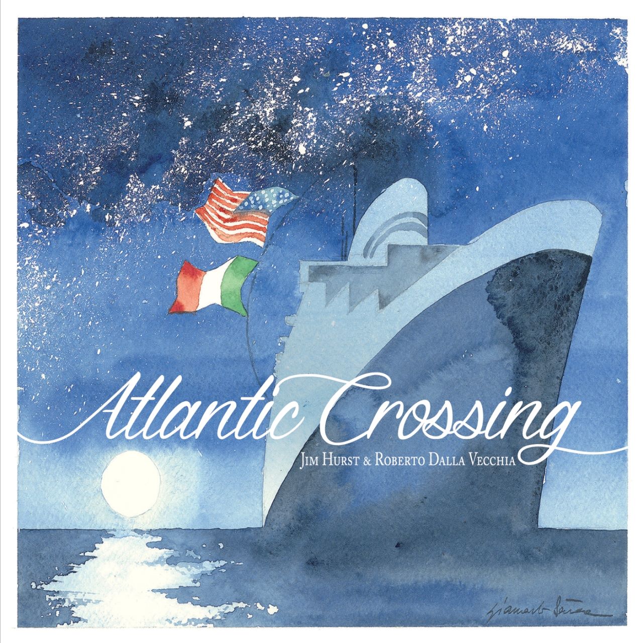 Jim Hurst & Roberto Dalla Vecchia – Atlantic Crossing cover album