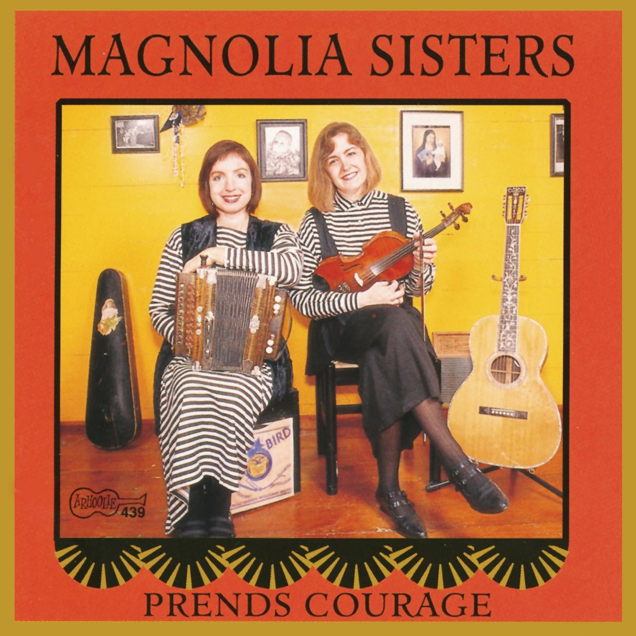 Magnolia Sisters - Prends Courage cover album