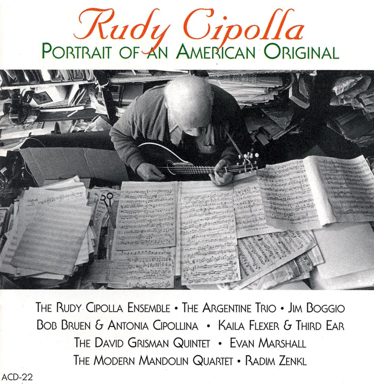Rudy Cipolla - Portrait Of An American Original cover album