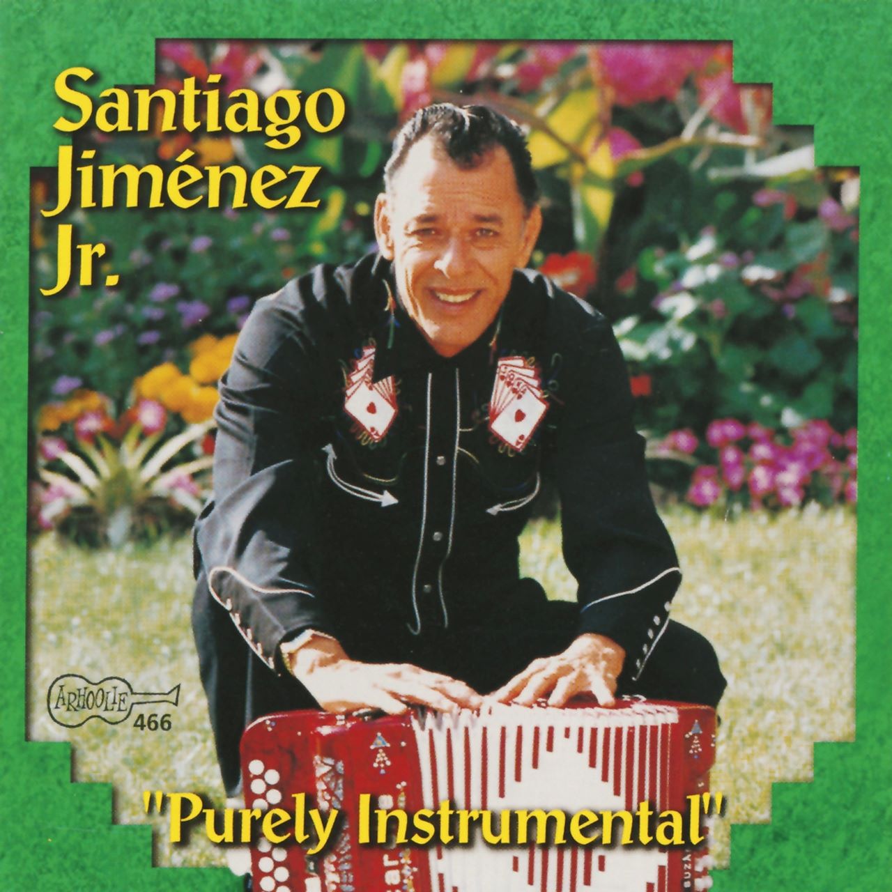 Santiago Jimenez Jr. - Purely Instrumental cover album
