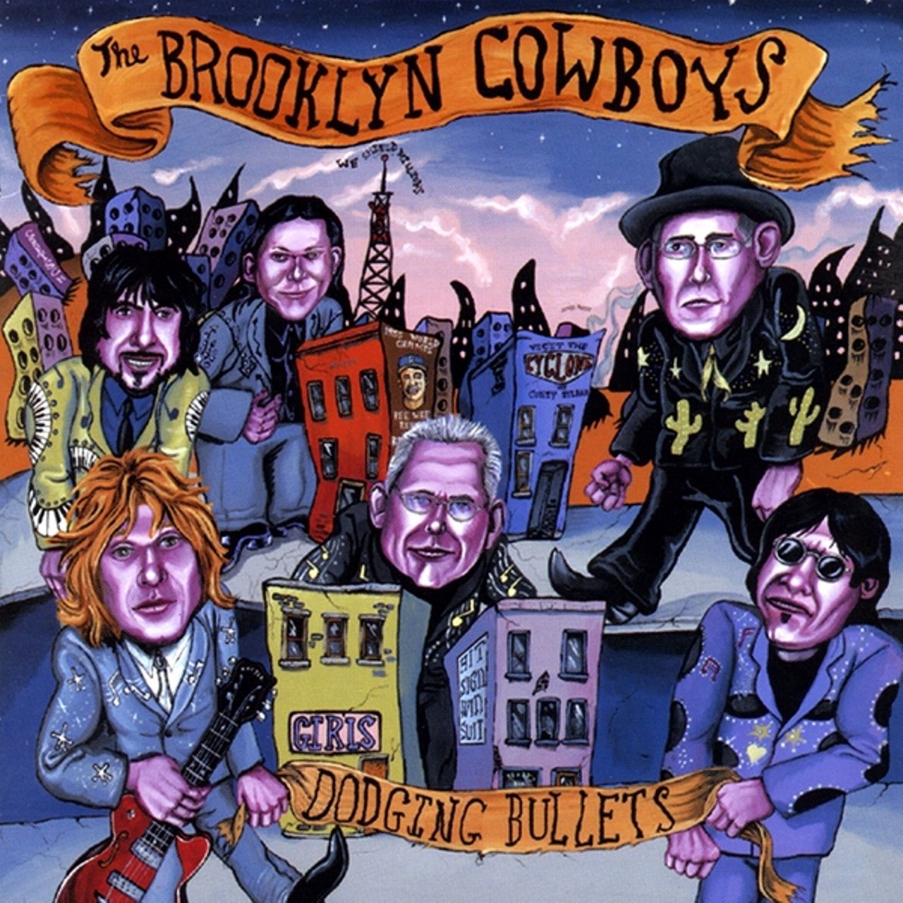 Brooklyn Cowboys - Dodging Bullets cover album