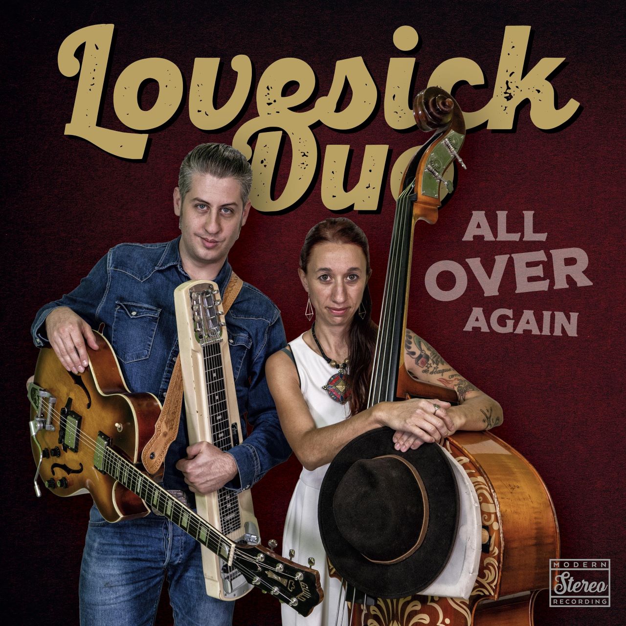 Lovesick Duo - All Over Again cover album
