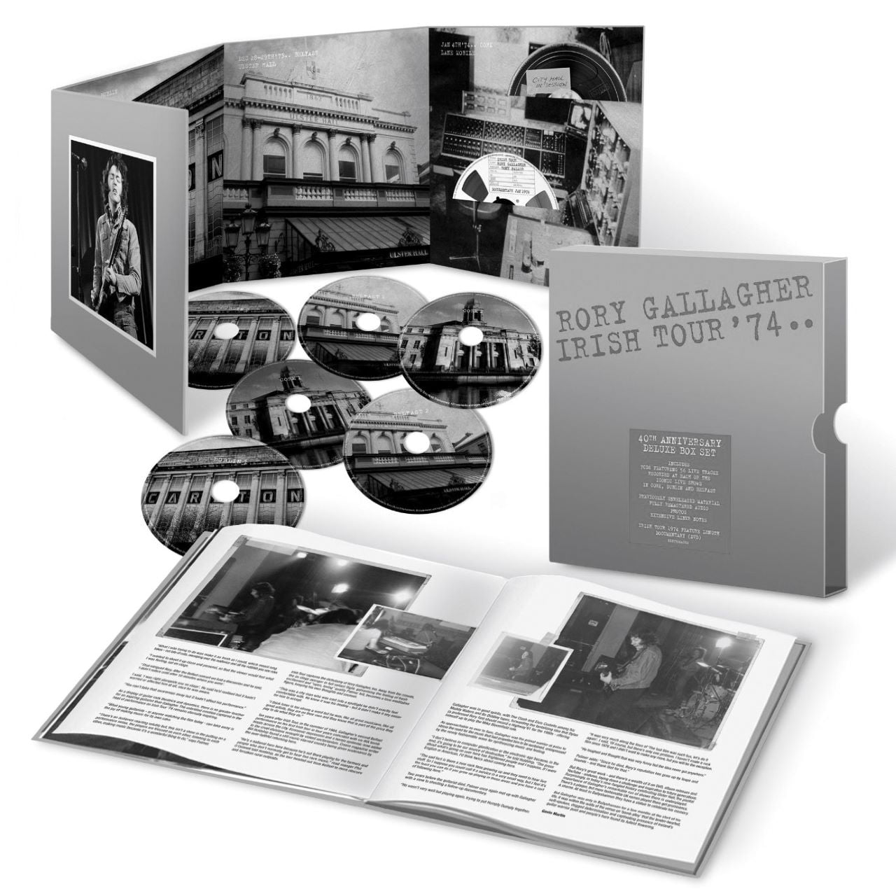 Rory Gallagher - L’intervista completa del 1991 cover album