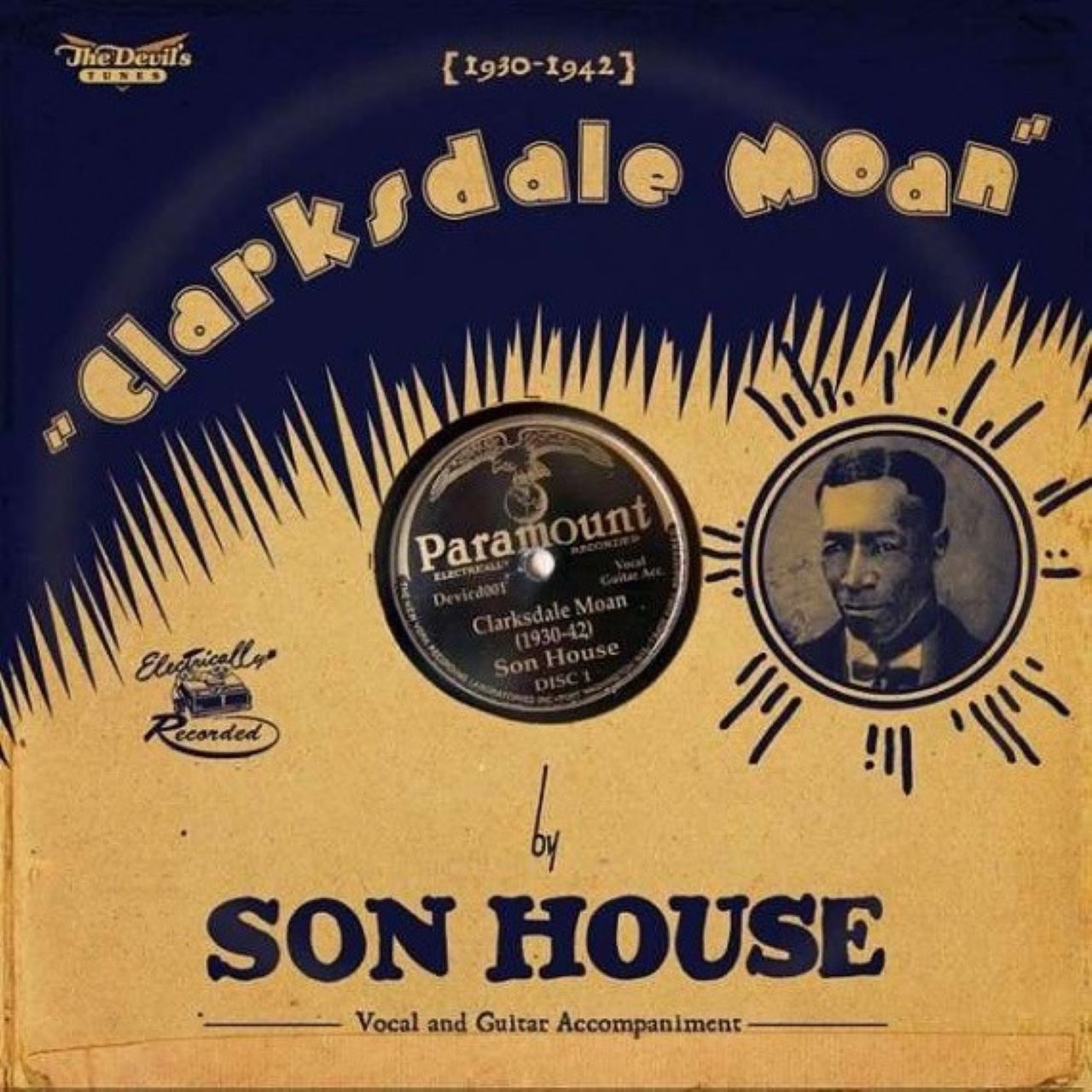 Son House - Clarksdale Moan 1930-42 cover album