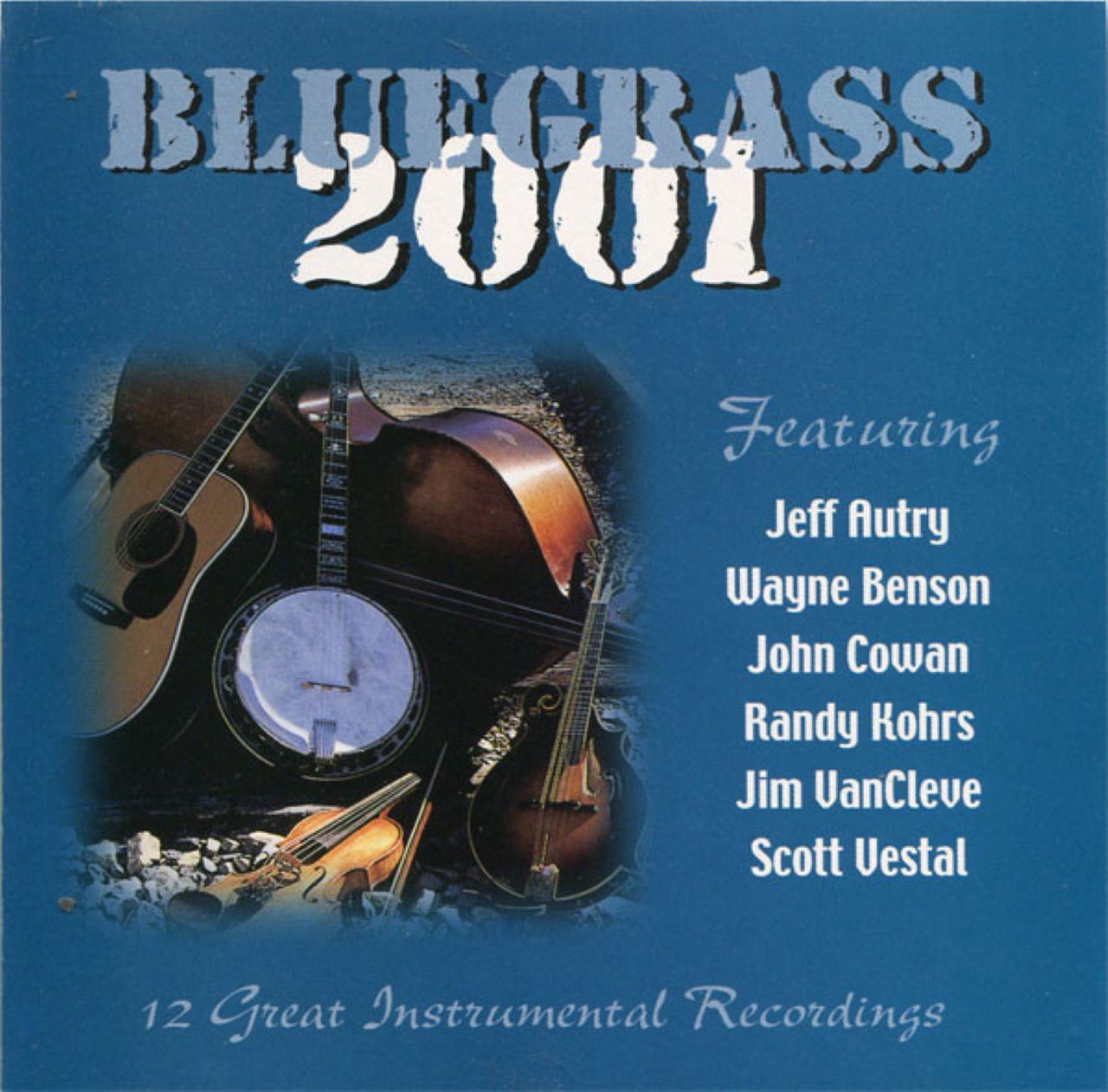A.A.V.V. - Bluegrass 2001 cover album