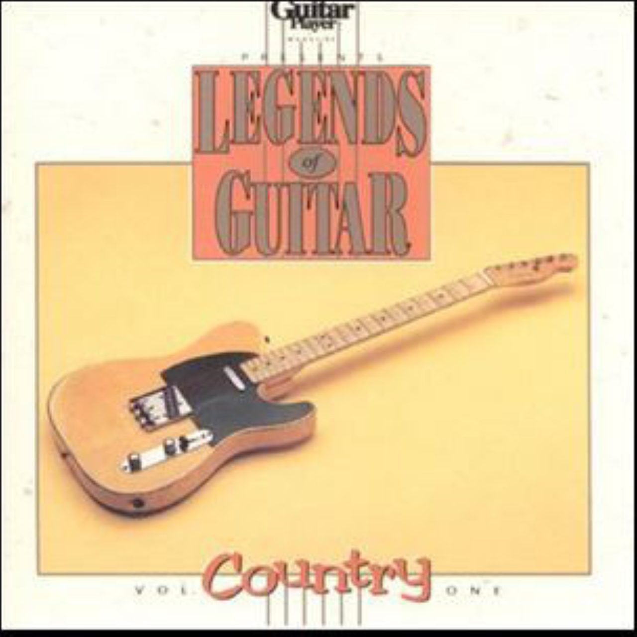 A.A.V.V. - Legends Of Guitar-Country cover album