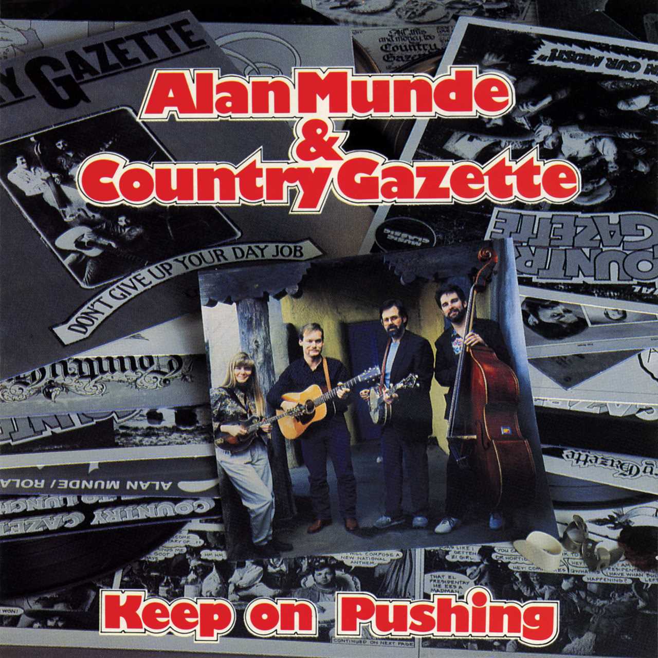 Alan Munde & Country Gazette - Keep On Pushing cover album