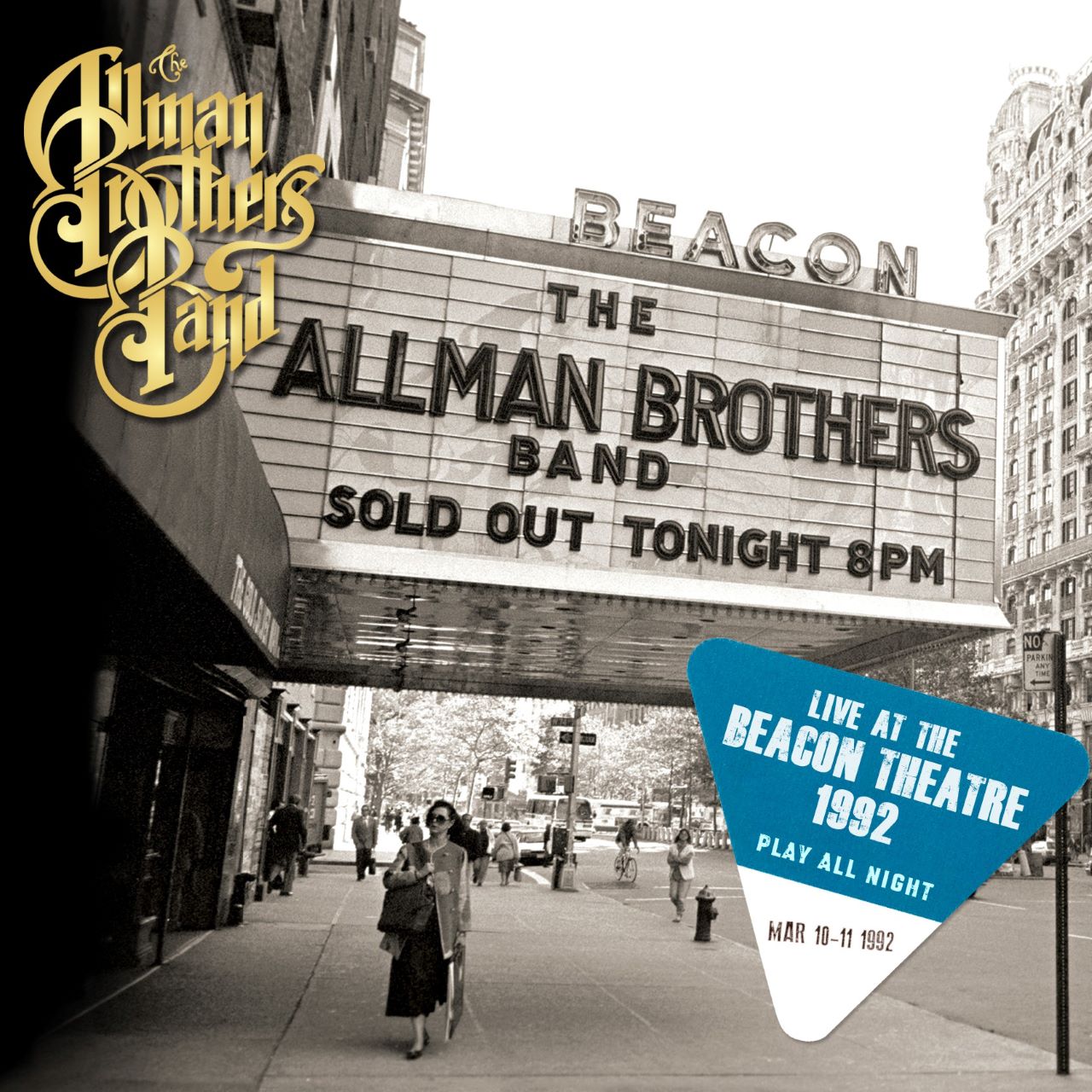 Allman Brothers Band - Play All Night. Live At The Beacon Theatre 1992 cover album