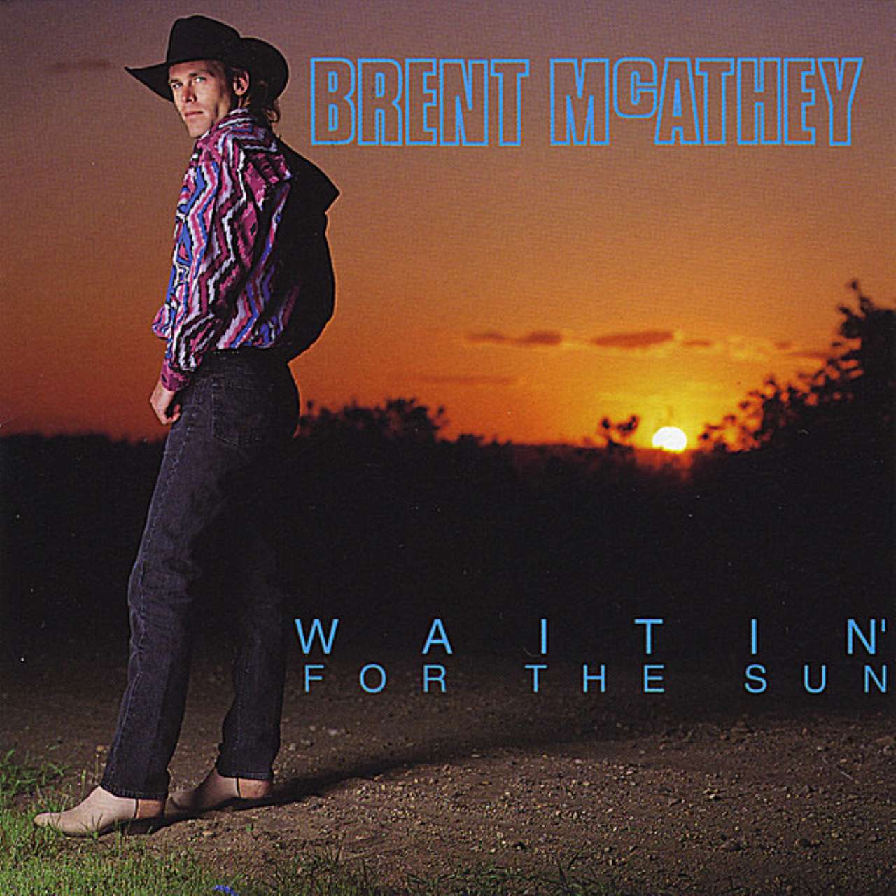 Brent McAthey - Waitin' For The Sun cover album