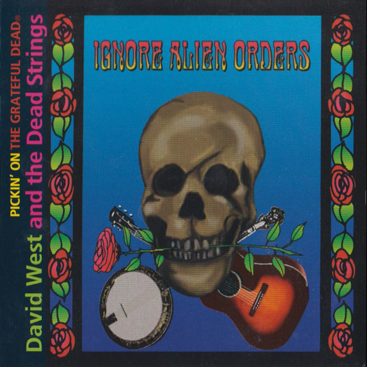 David West - Ignore Alien Orders cover album