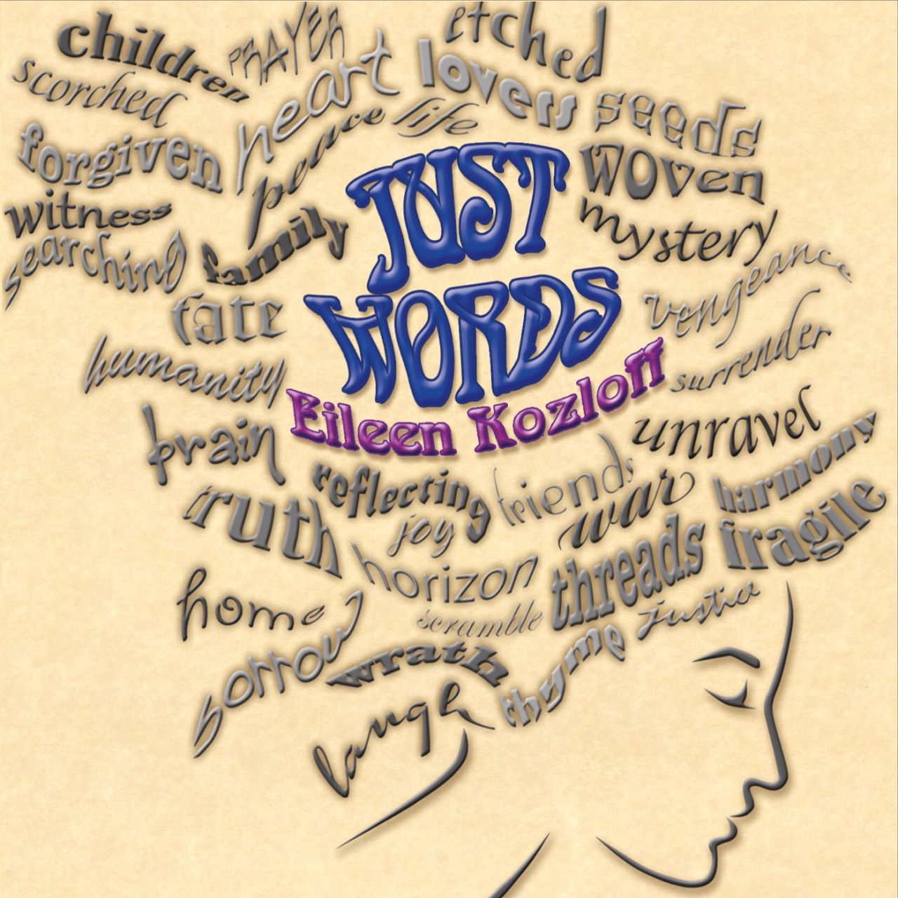 Eileen Kozloff - Just Words cover album