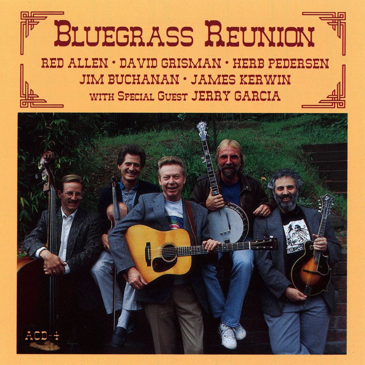 Grisman, Allen, Pedersen, Buchanan, Kerwin - Bluegrass Reunion cover album