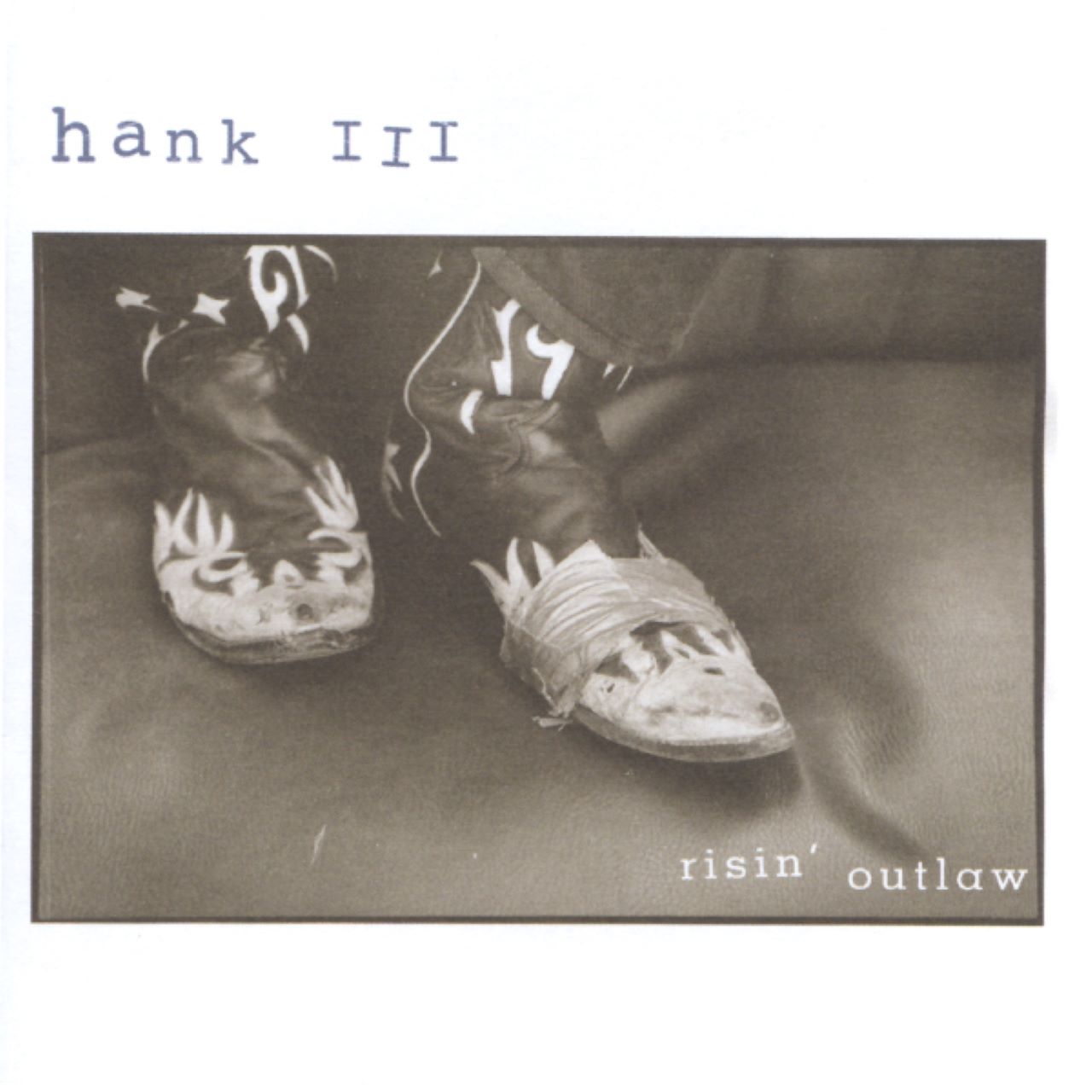 Hank Williams III - Risin’ Outlaw cover album