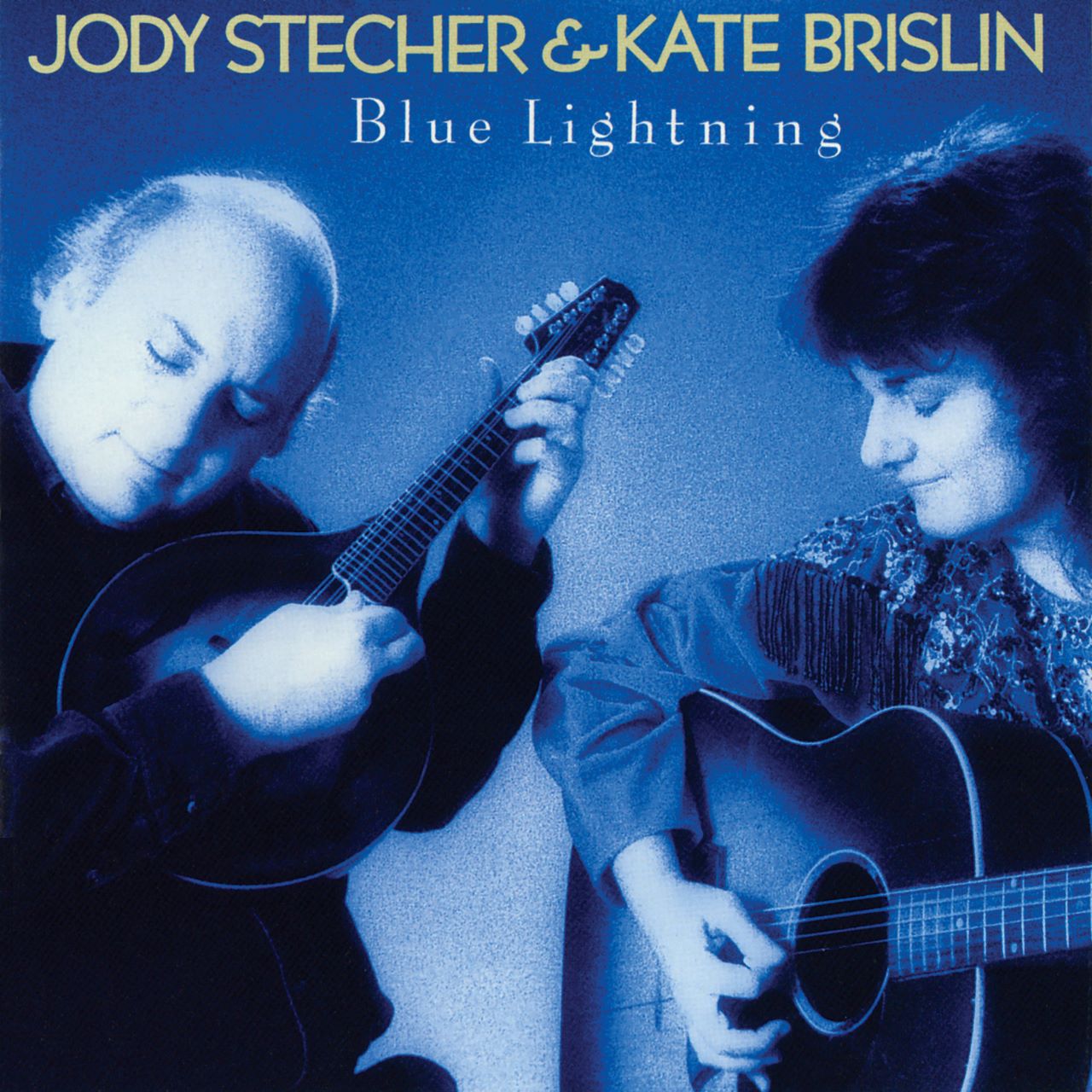Jody Stecher & Kate Brislin - Blue Lightning cover album