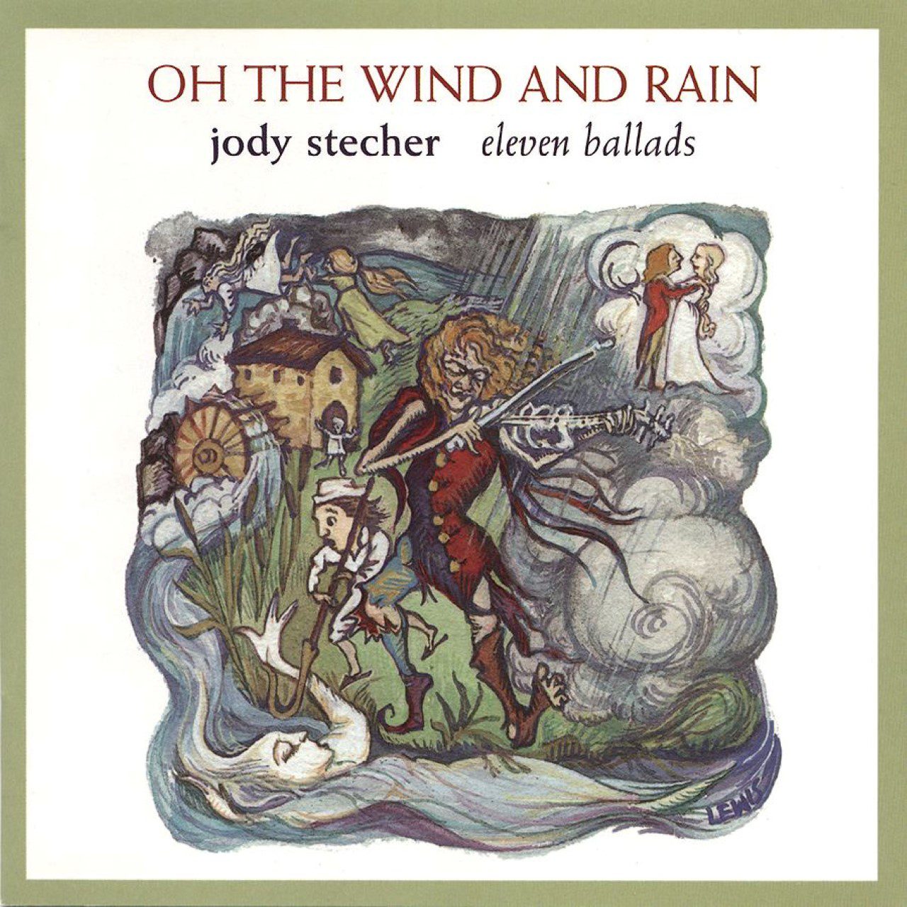 Jody Stecher - Oh The Wind And Rain cover album