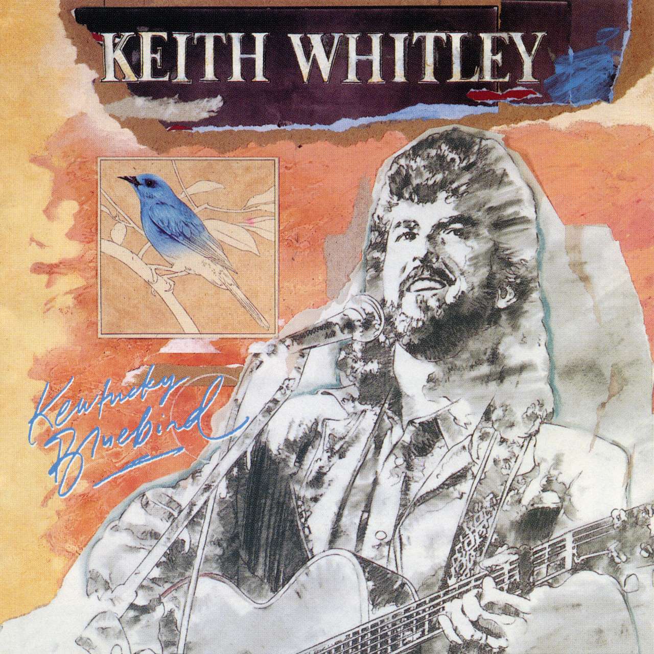 Keith Whitley - Kentucky Bluebird cover album