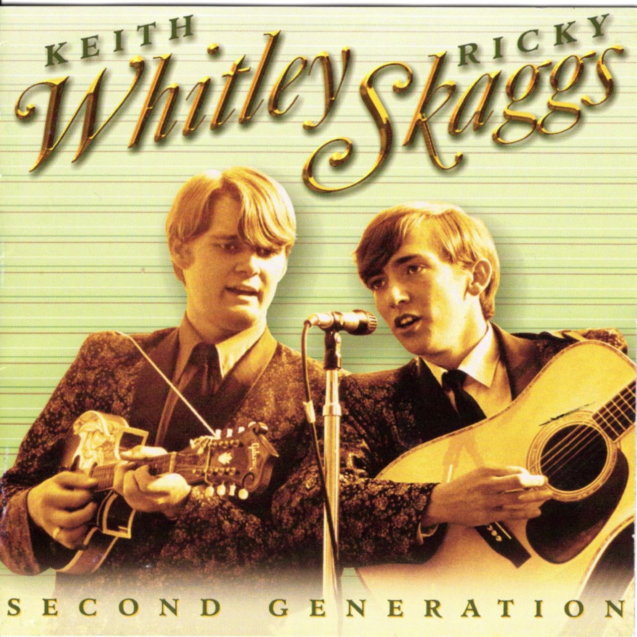 Keith Whitley & Ricky Skaggs - Second Generation cover album