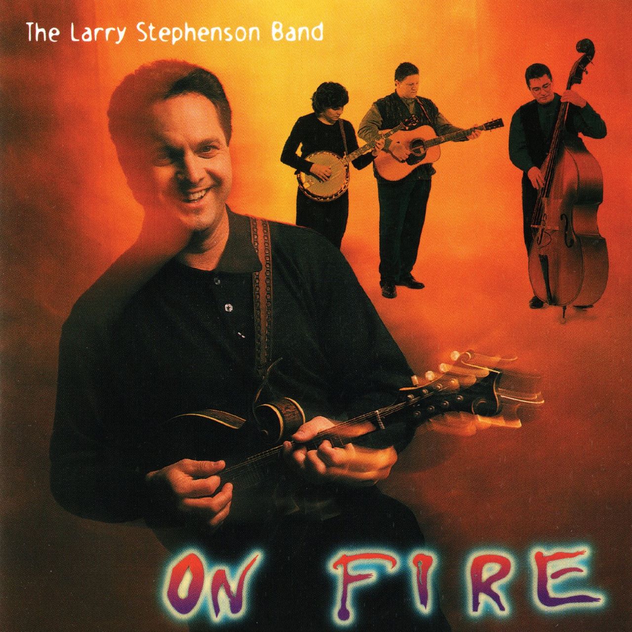 Larry Stephenson Band - On Fire cover album