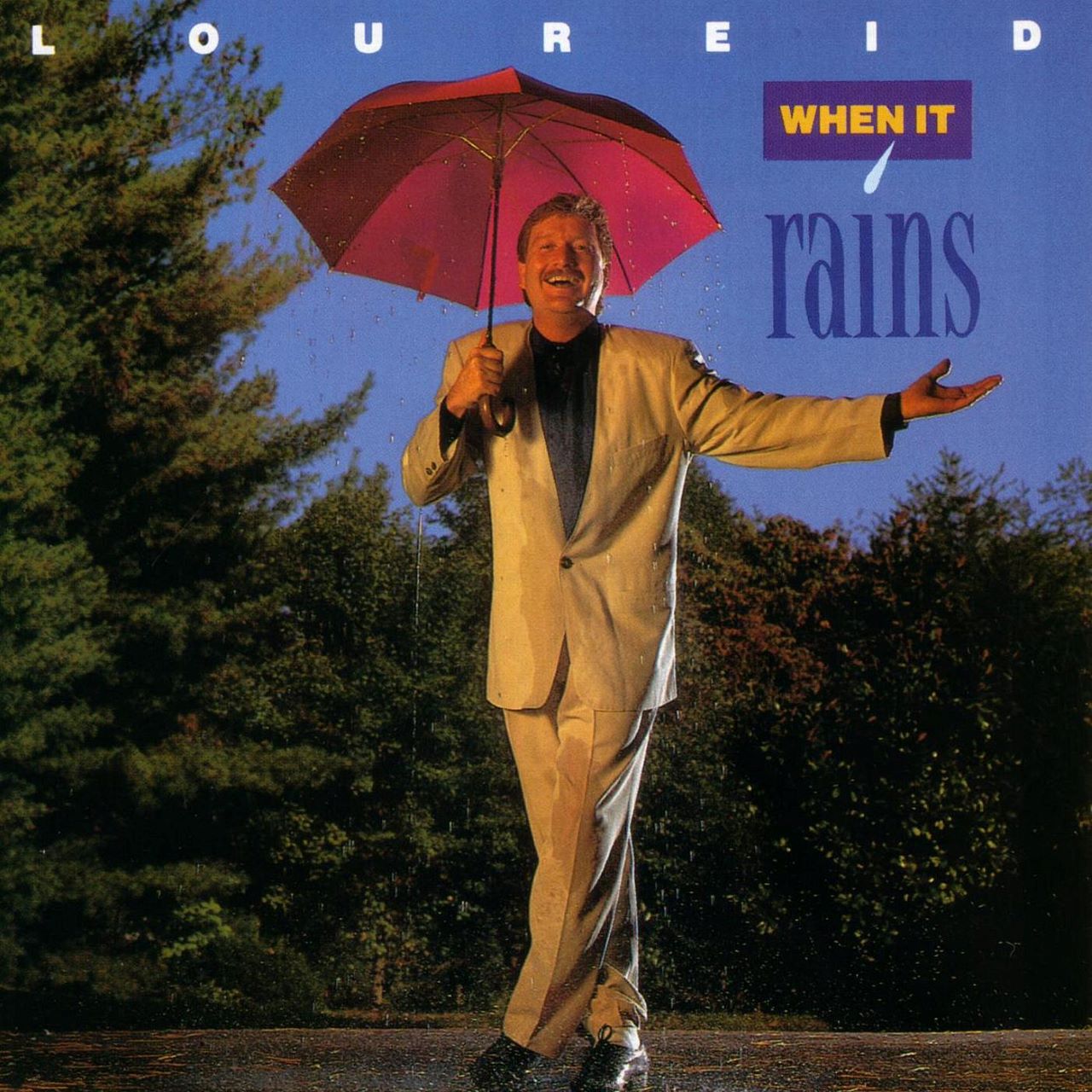 Lou Reid - When It Rains cover album