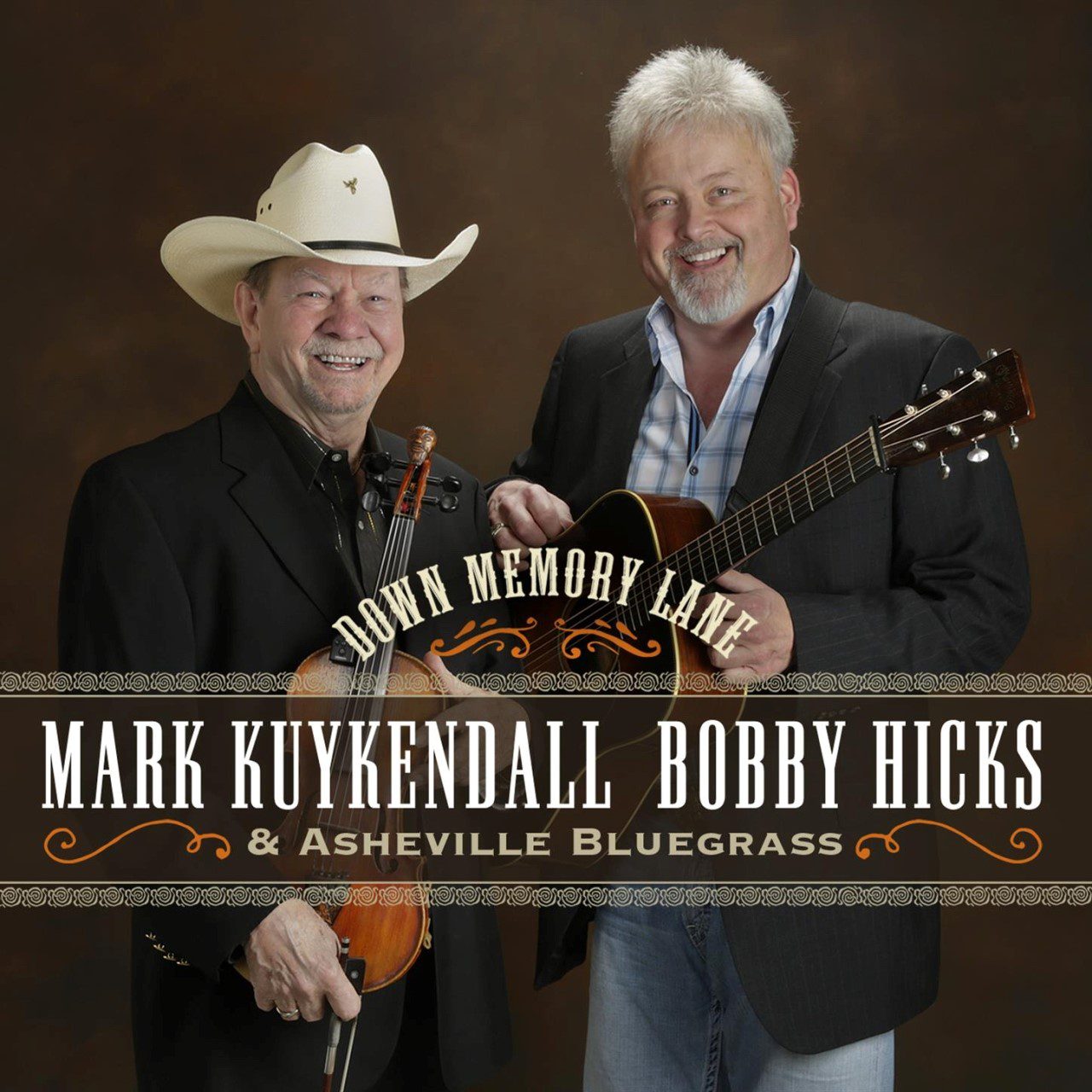 Mark Kuykendall & Bobby Hicks - Down Memory Lane cover album