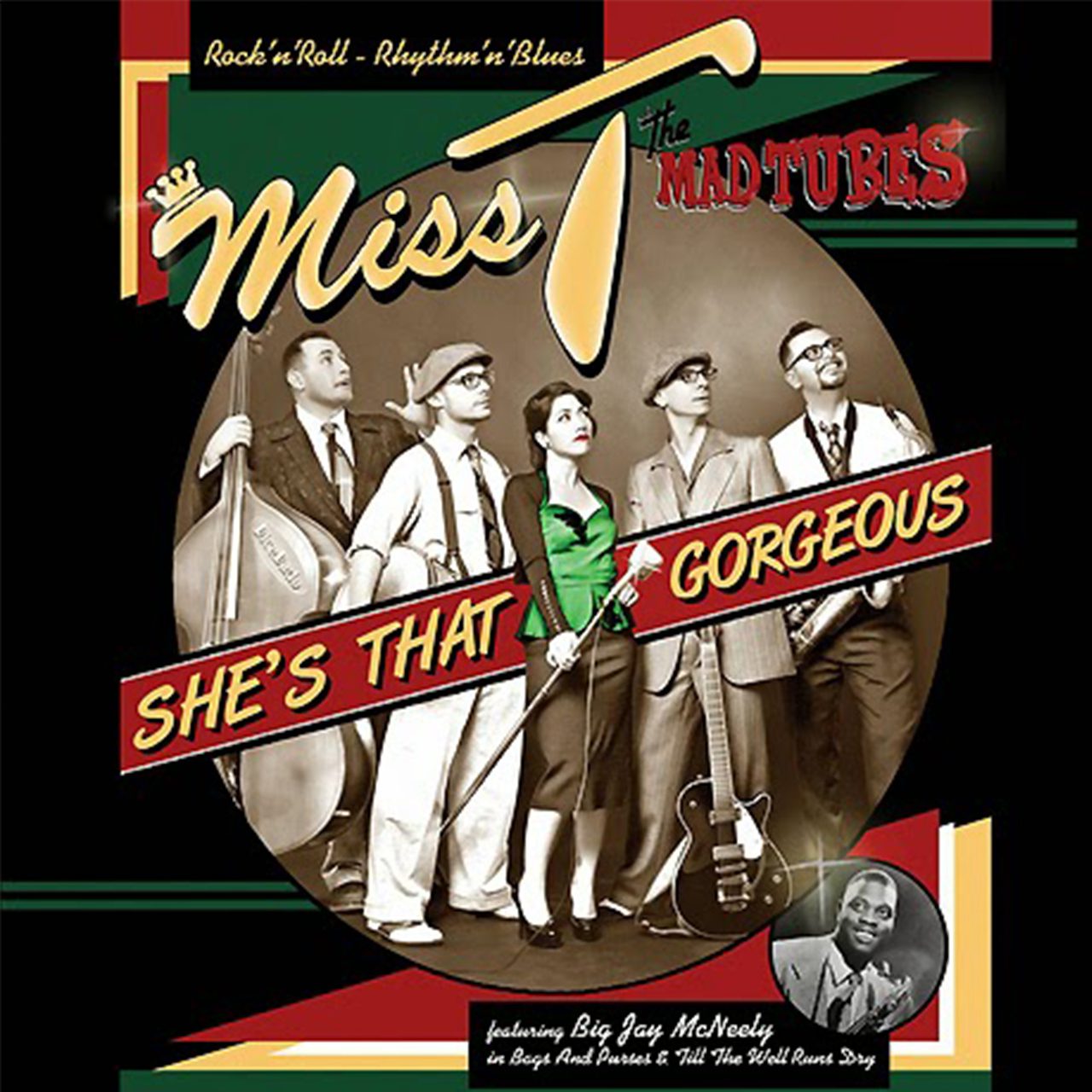 Miss T & The Hot Tubes – She’s That Gorgeous cover album