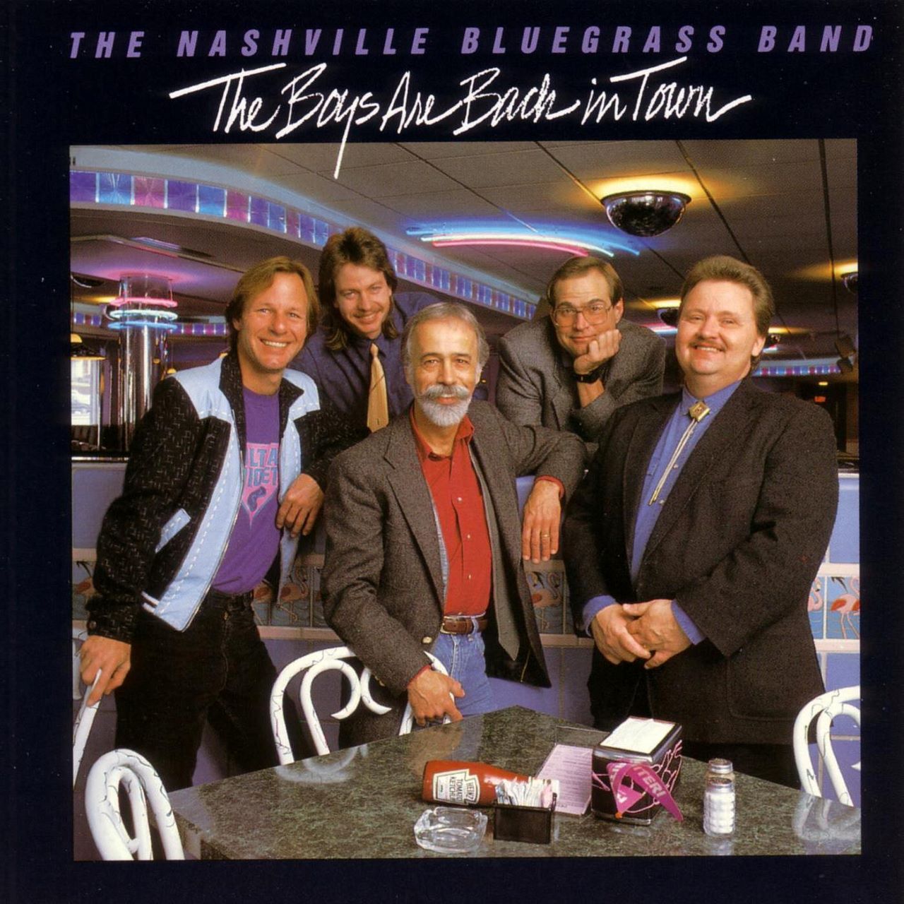 Nashville Bluegrass Band - The Boys Are Back In Town cover album