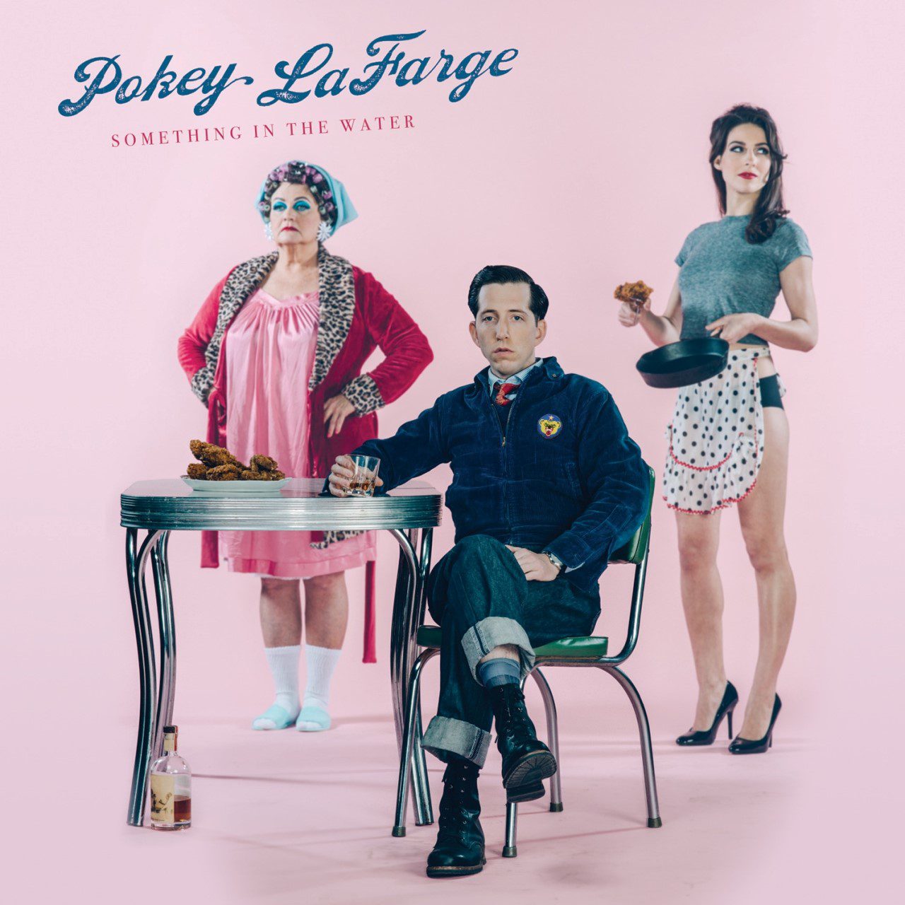 Pokey Lafarge - Something In The Water cover album